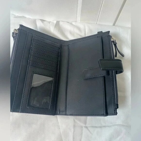 | Black and Grey wallet clutch - Picture 9 of 10